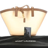 Saint Laurent Medium PVC and Calfskin Panier Tote Secondhand
