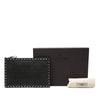 Valentino Grained Calfskin Rockstud Clutch Secondhand