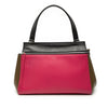 Celine Medium Tricolor Leather Edge Handbag Secondhand