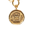 Chanel Gold Plated 31 Rue Cambon Medallion Pendant Necklace Secondhand