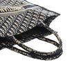Dior Large Oblique Embroidered Canvas Book Tote Secondhand