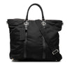 Secondhand Prada Saffiano Trimmed Tessuto Open Convertible Tote