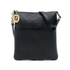 Secondhand Fendi Zucchino Coated Canvas Charm Zip Crossbody