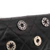 Chanel Quilted Calfskin Star Attitude Grommet Fold Over Clutch Secondhand