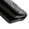Chanel Quilted Calfskin Star Attitude Grommet Fold Over Clutch Secondhand