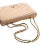 Chanel Medium Chevron Iridescent Caviar Statement Flap Secondhand