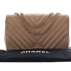 Chanel Medium Chevron Iridescent Caviar Statement Flap Secondhand