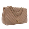 Chanel Medium Chevron Iridescent Caviar Statement Flap Secondhand