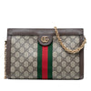 Gucci Small GG Supreme Web Ophidia Chain Crossbody Secondhand