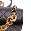 Secondhand Chanel Mini CC Quilted Calfskin Round Moon Messenger Flap
