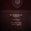 Burberry House Check Canvas and Suede Fringe Bucket Bag Secondhand
