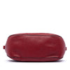 Burberry Small Heritage Grain Check Embossed Leather Orchard Bowling Bag Secondhand