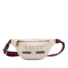 Gucci Small Grained Calfskin Web Logo Belt Bag Secondhand