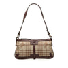Burberry Haymarket Check Canvas Shoulder Bag Secondhand