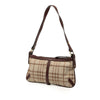 Burberry Haymarket Check Canvas Shoulder Bag Secondhand
