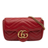 Gucci Mini GG Marmont Matelasse Leather Flap Crossbody Secondhand