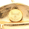 Chanel Gold Plated Beret Motif Brooch Secondhand