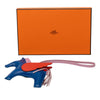 Hermès Milo Lambskin and Swift Grigri Rodeo Pegase Bag Charm PM Secondhand