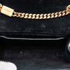 Secondhand Saint Laurent Small Quilted Patent Monogram Kate Tassel Crossbody