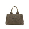 Secondhand Prada Canvas Canapa Logo Satchel