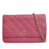 Secondhand Chanel Classic Lambskin Wallet on Chain