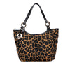 Fendi Leopard Print Chef Canvas Handbag Secondhand