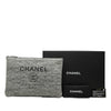 Chanel Large Tweed Deauville O Case Clutch Secondhand