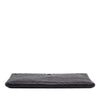Chanel Large Diagonal Chevron Lambskin So Black Reissue 2.55 O Case Clutch Secondhand