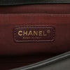 Chanel Old Medium Chevron Mixed Leather Boy Flap Secondhand