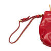 Miu Miu Vitello Shine Bow Wristlet Clutch Secondhand