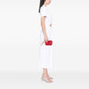 Miu Miu Vitello Shine Bow Wristlet Clutch Secondhand