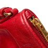 Miu Miu Vitello Shine Bow Wristlet Clutch Secondhand