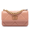 Chanel Quilted Lambskin 19 Clutch with Chain Secondhand
