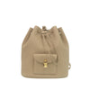 Loro Piana Grained Calfskin Extra Drawstring Backpack Secondhand