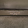 Saint Laurent Suede and Calfskin Monogram Cassandra Clasp Bag Secondhand