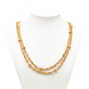 Chanel CC Gold Plated Station Chain Long Necklace Secondhand
