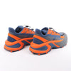 Diesel D-Cage Sneakers in Navy Blue x Orange, Size 43 EU Secondhand