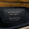 Burberry Small Leather and House Check Canvas Derby Macken Crossbody Secondhand