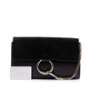 Chloé Calfskin and Suede Faye Clutch Secondhand