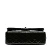 Secondhand Chanel Jumbo Classic Striped Patent Double Flap