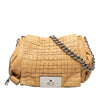 Celine Lambskin Watch Me Gauffre Flap Shoulder Bag Secondhand