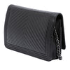 Chanel Chevron Lambskin Boy Wallet on Chain Secondhand