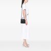 Saint Laurent Medium Chevron Sheepskin Monogram College Satchel Secondhand