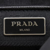 Prada Saffiano Trimmed Re Nylon Zip Double Buckle Messenger Bag Secondhand