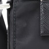 Prada Saffiano Trimmed Re Nylon Zip Double Buckle Messenger Bag Secondhand