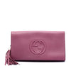 Gucci Leather Soho Disco Clutch Secondhand
