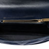 Saint Laurent Medium Calfskin and Suede Chevron Monogram College Satchel Secondhand