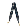 Dior Studded Canvas Embroidered Bag Strap Secondhand
