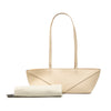 LOEWE Calfskin Cropped Puzzle Fold Shoulder Bag Secondhand