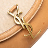 Saint Laurent Small Calfskin and Canvas Kaia Crossbody Secondhand